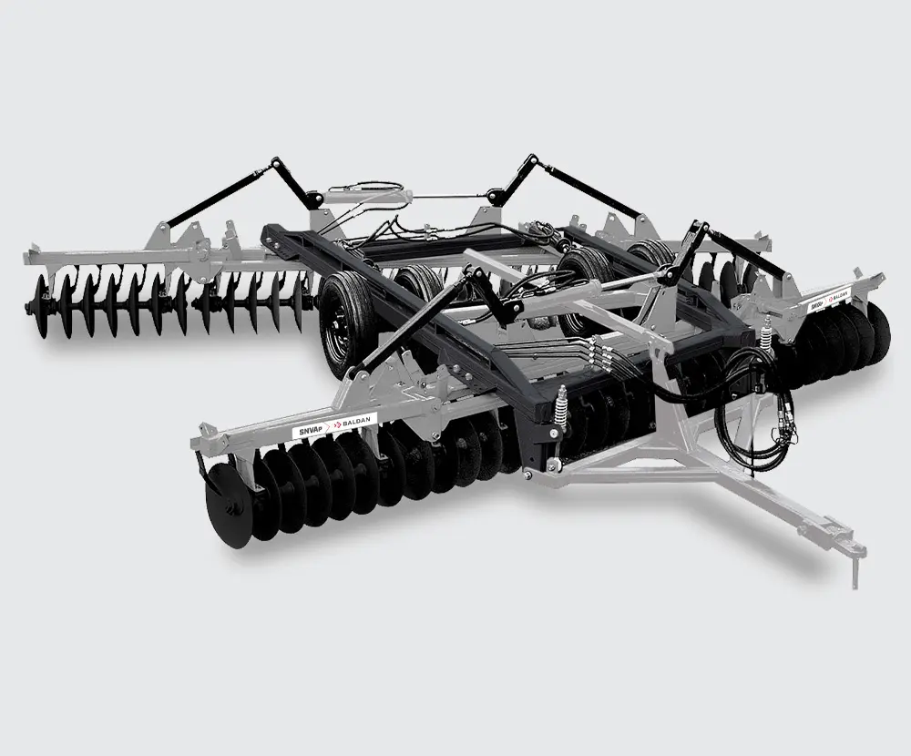 NVAP NIVELADORA PESADA Baldan - Niveladora de arrastre pesado para grandes superficies y trabajo intensivo.