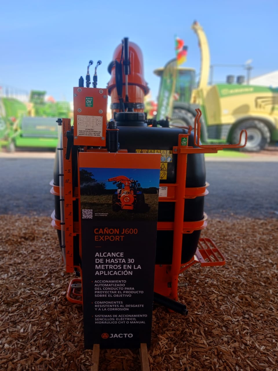 Detalle del sistema Vortex de asistencia de aire Jacto